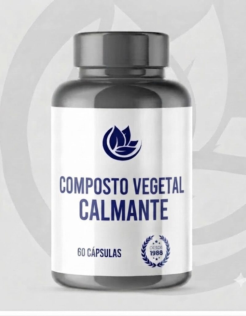 Composto Vegetal Calmante 60 cápsulas