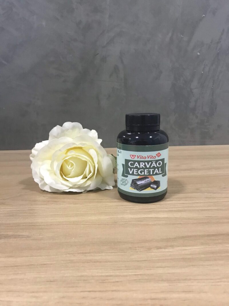 Carvão Vegetal 350mg 50 cápsulas