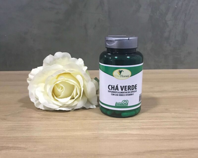 Chá Verde 500mg 60 cápsulas