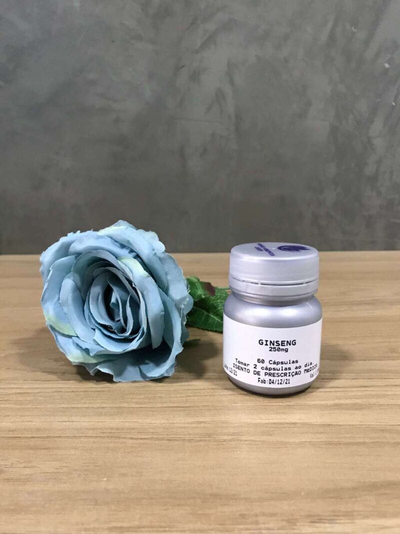 Ginseng 250mg 60 cápsulas