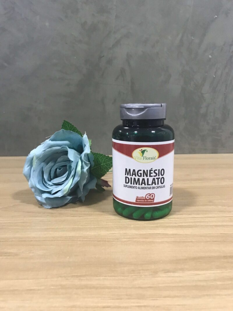 Magnésio Dimalato 500mg 60 cápsulas