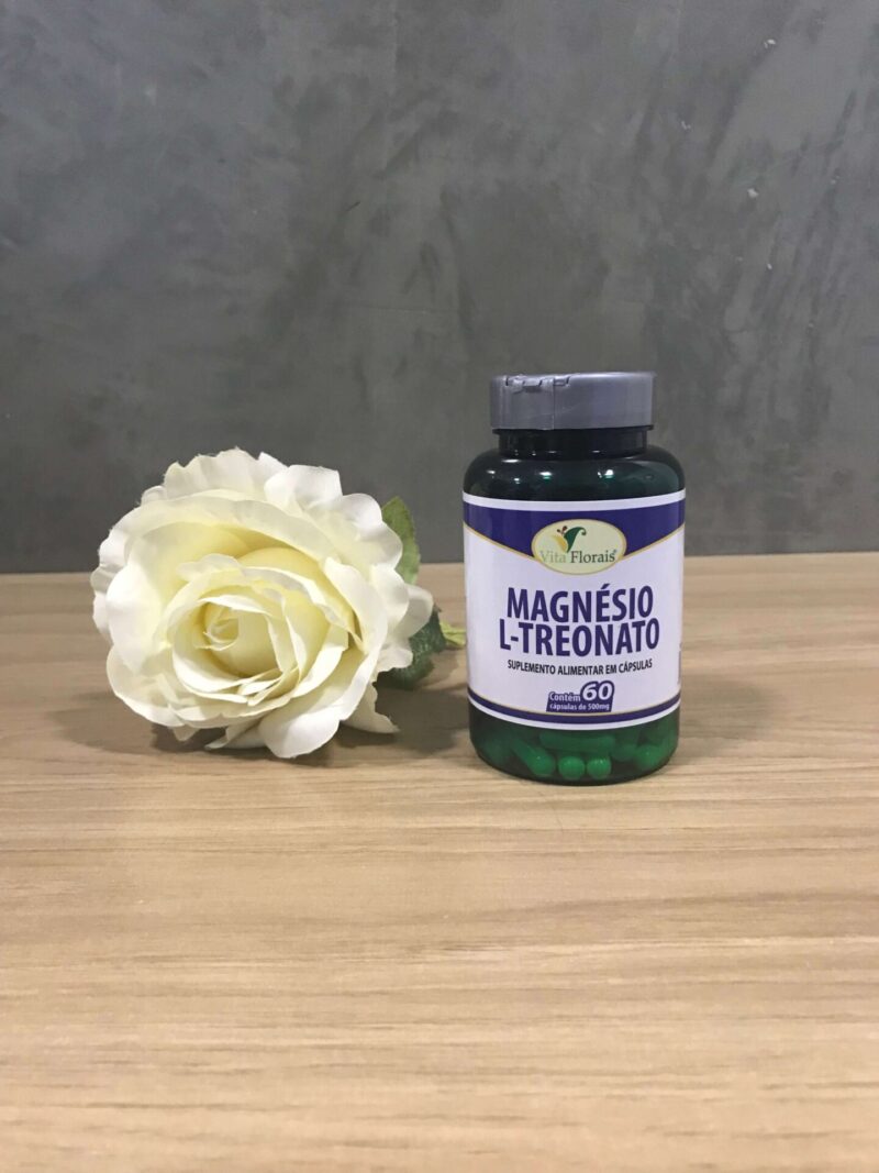 Magnésio Treonato 600mg 60 cápsulas