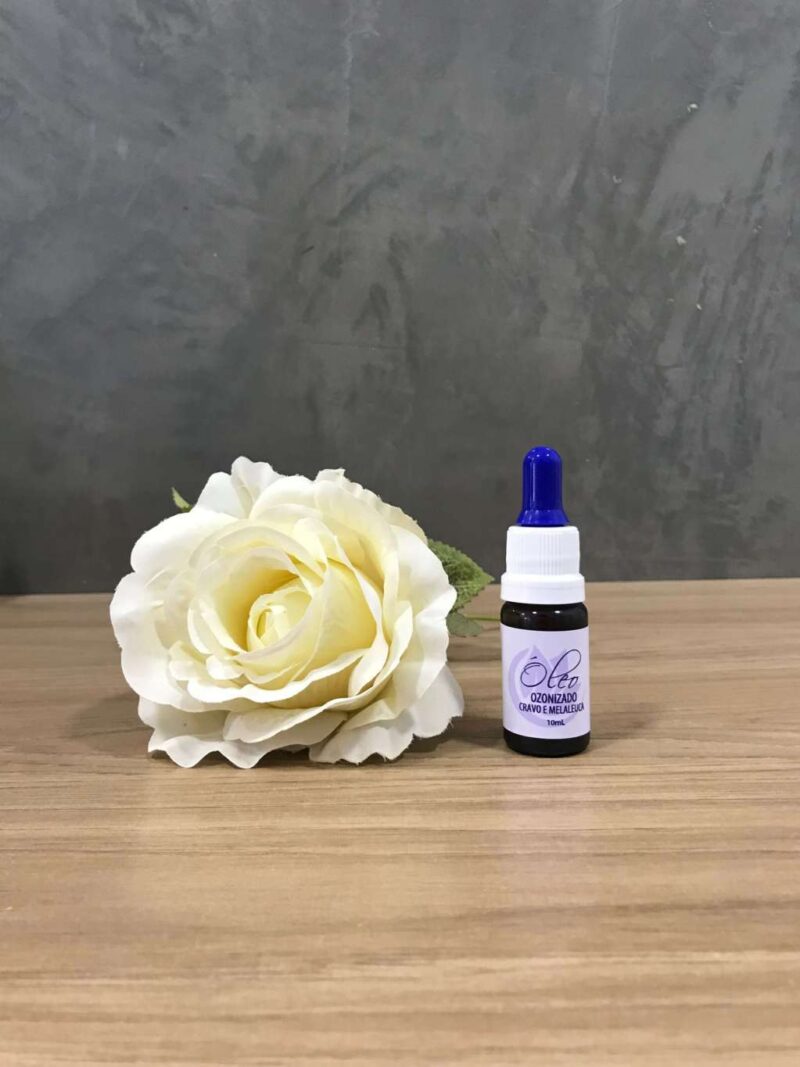 Óleo OZONIZADO Misto de Cravo com Melaleuca 10ml
