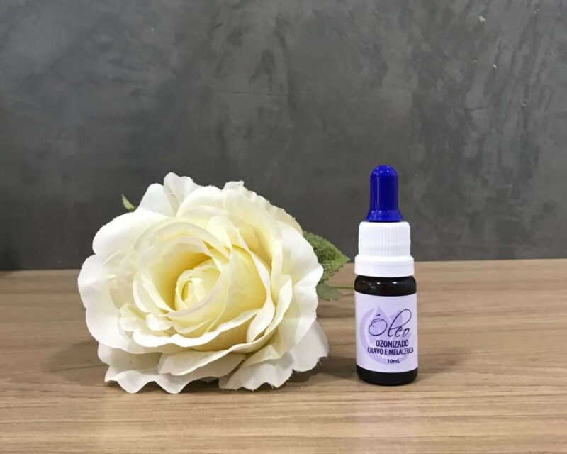Óleo OZONIZADO Misto de Cravo com Melaleuca 10ml