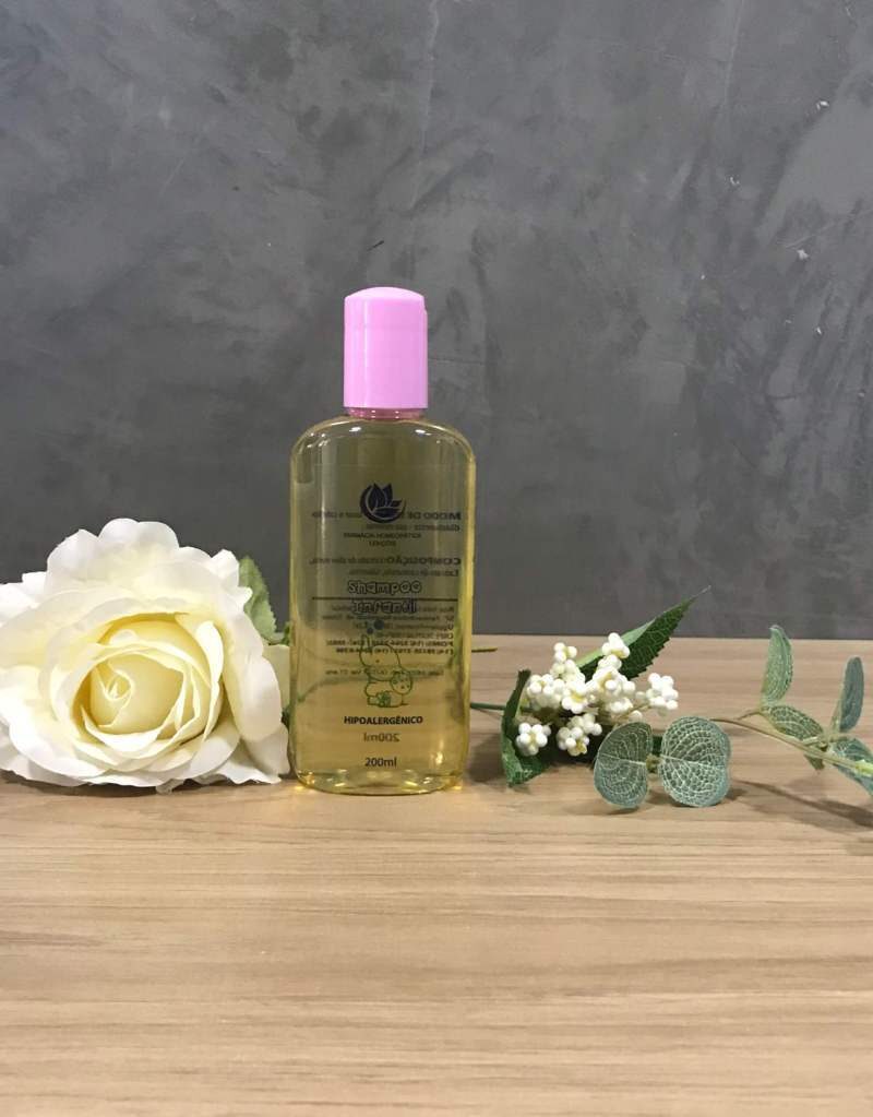 Shampoo Infantil Linha Rosa 200ml
