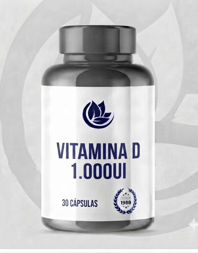 Vitamina D 1000UI 30 cápsulas