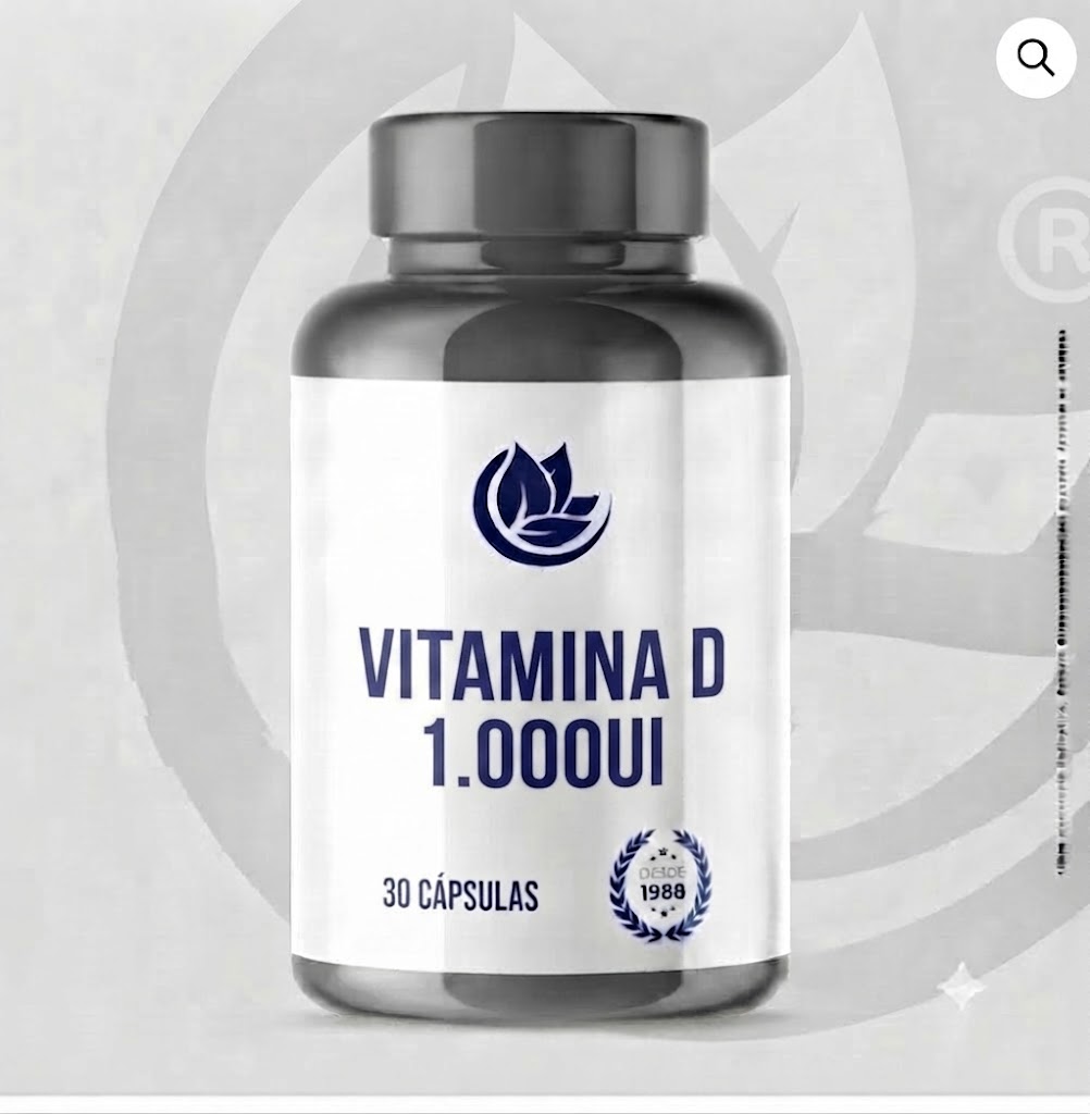 Vitamina D 1000UI 30 cápsulas