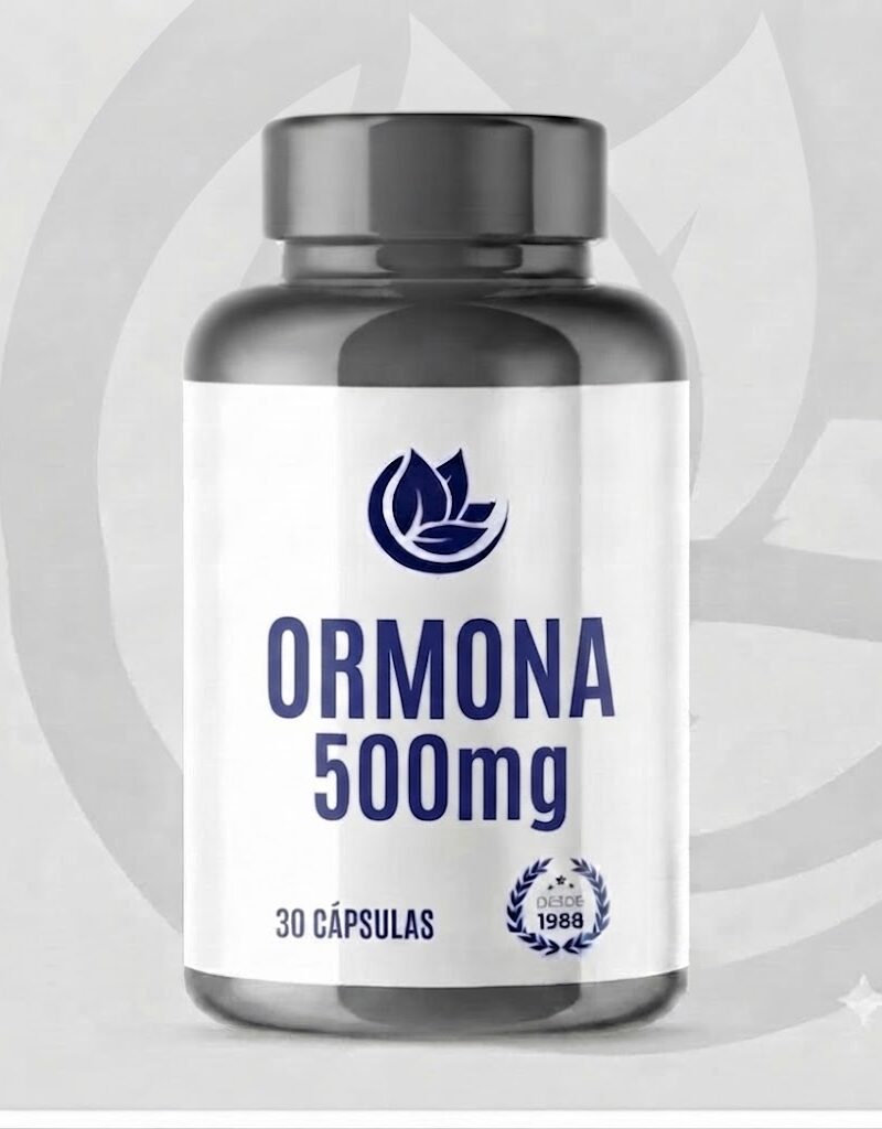 Ormona 500mg - 30 cápsulas
