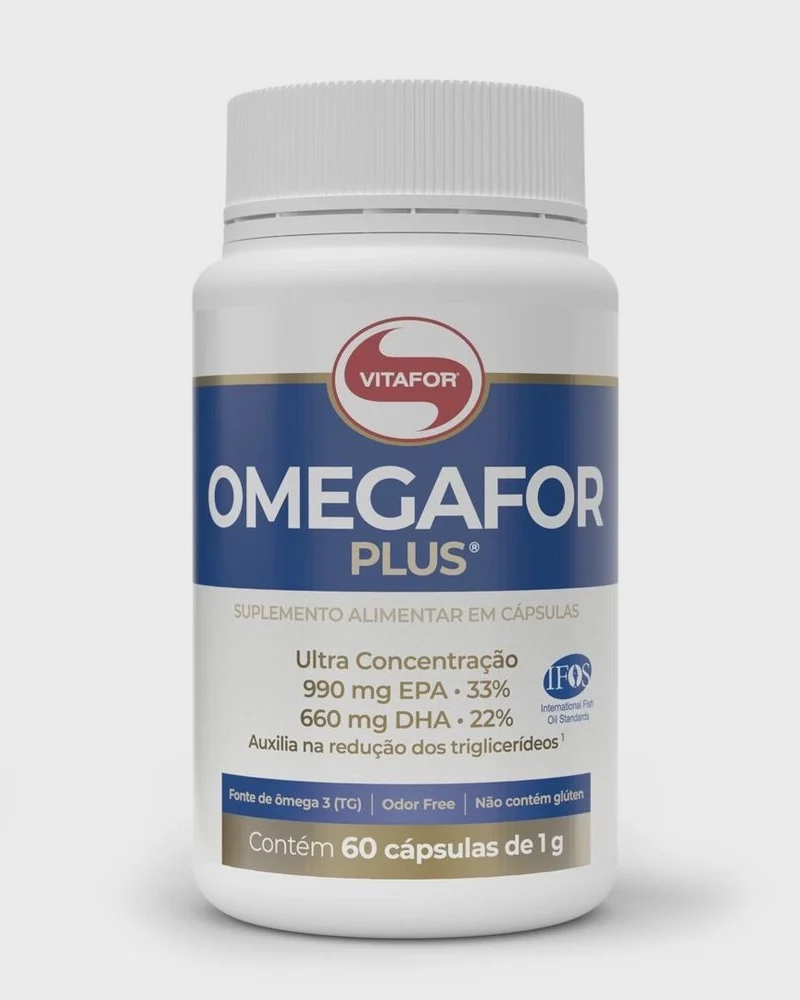 OmegaFor plus (Ômega 3 Vitafor) 60 cápsulas