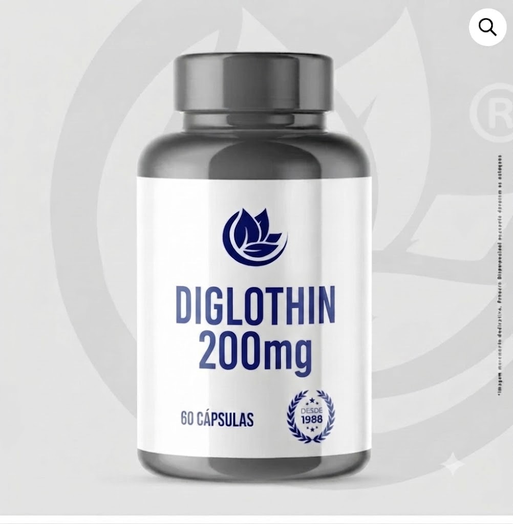 Diglothin 200mg 60 cápsulas