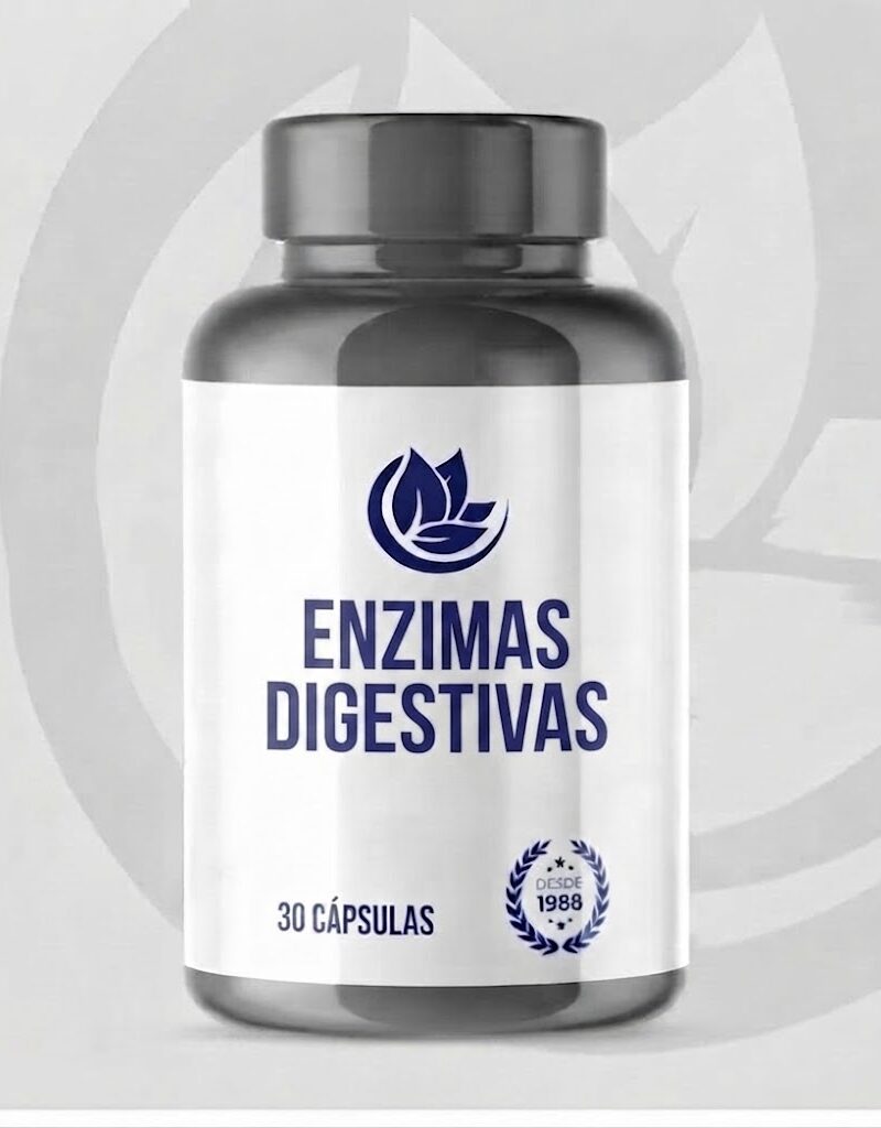 Enzimas digestivas 60 cápsulas