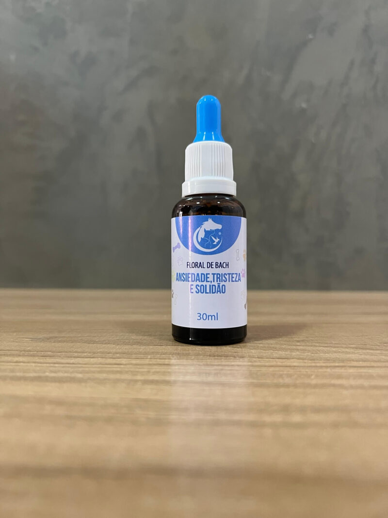 Floral de Bach Pet Ansiedade, Tristeza e Solidão 30ml