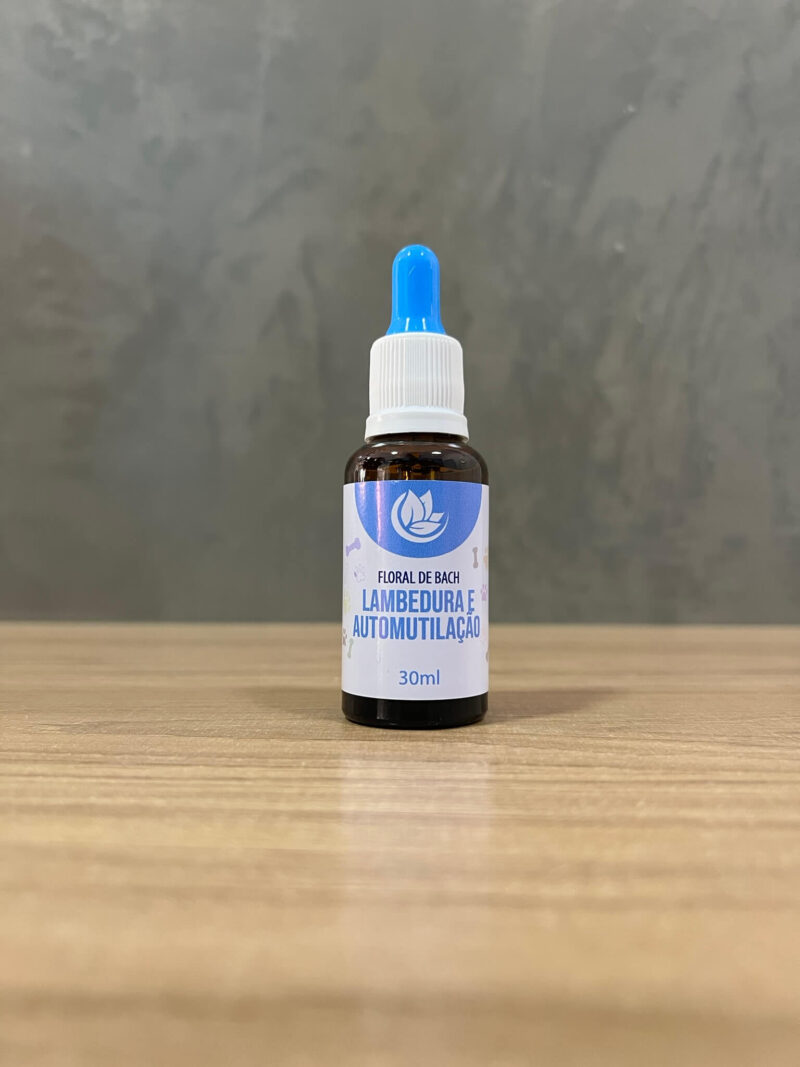Floral de Bach Pet Lambedura e Automutilação 30ml