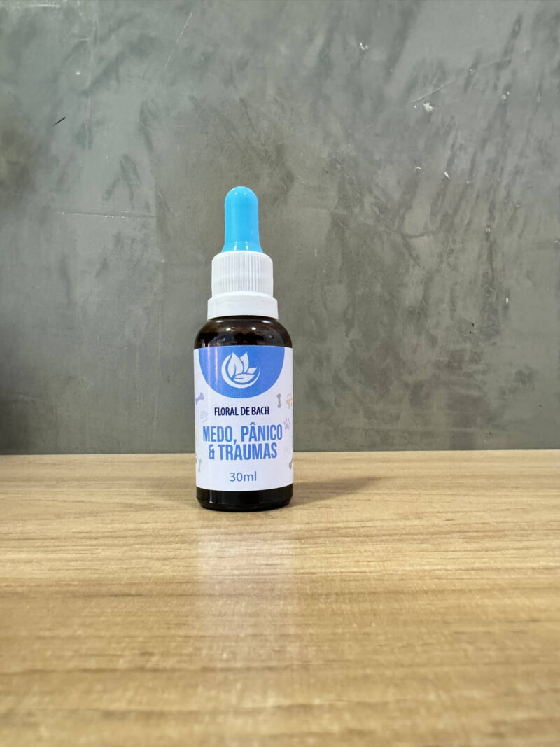 Floral de Bach Pet Medo, Pânico e Traumas 30ml
