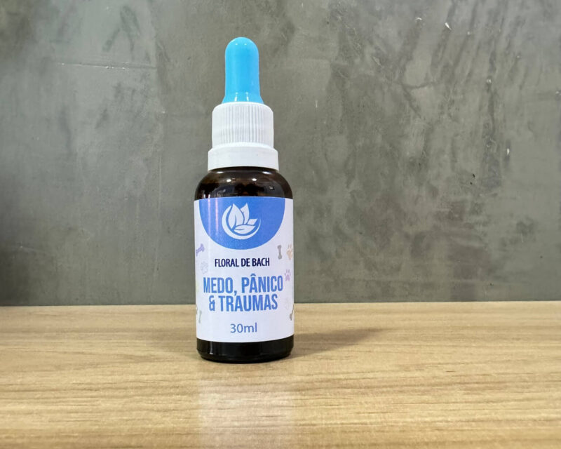 Floral de Bach Pet Medo, Pânico e Traumas 30ml