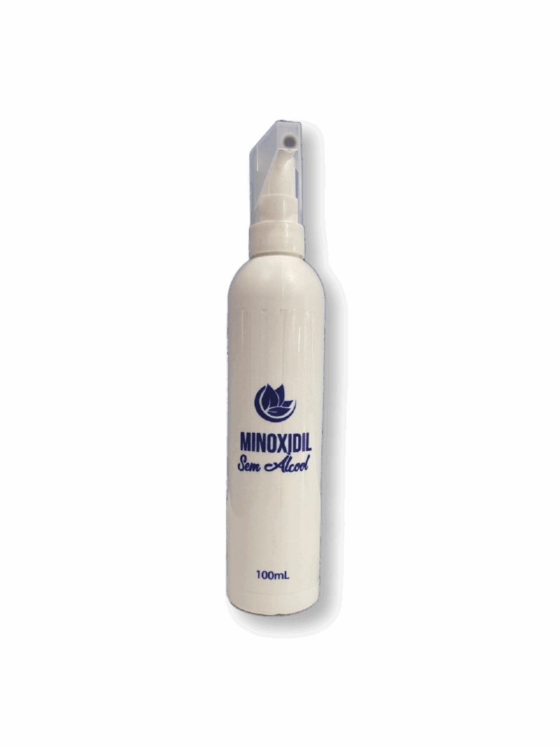 Loção Minoxidil 5% SEM álcool Spray 100ml