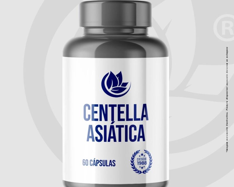 Centella Asiática 250mg 60 Cápsulas