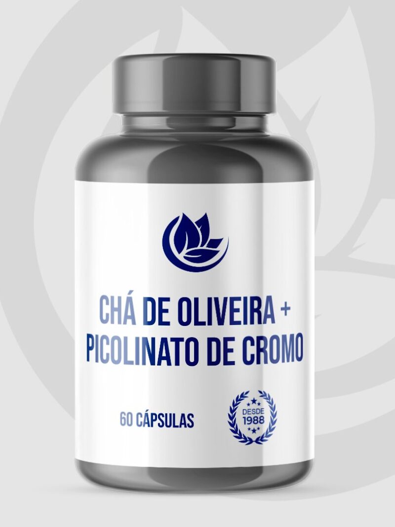Chá de Ol. + Picolinato de Cromo 60 Cáps