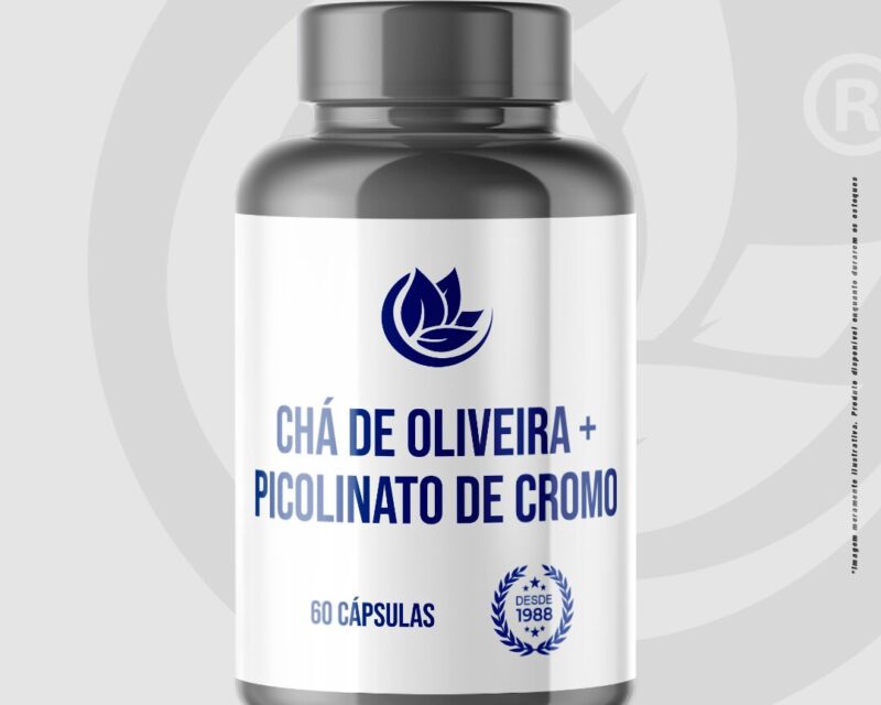 Chá de Ol. + Picolinato de Cromo 60 Cáps