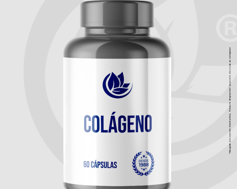 Colágeno Hidrolisado 500mg 60 cápsulas