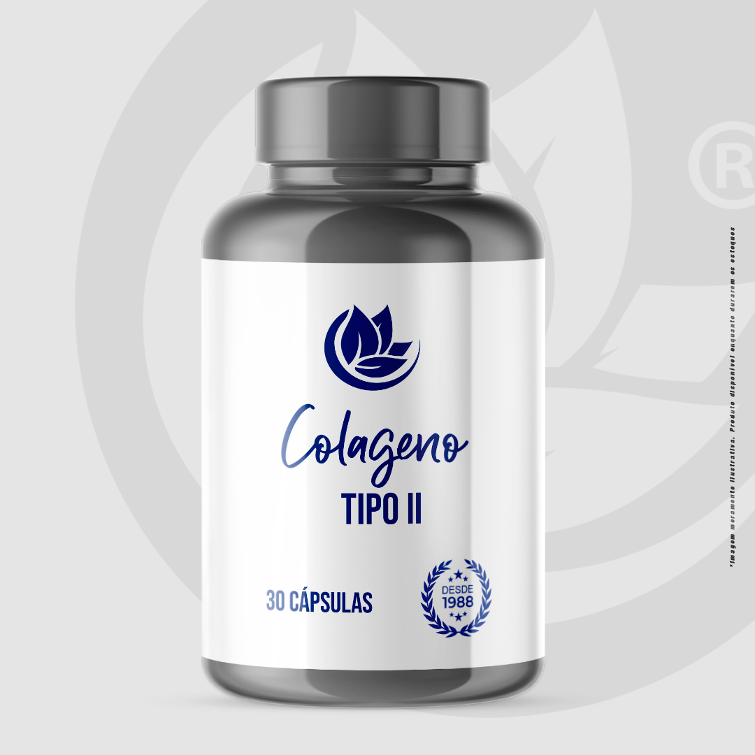 Colágeno Tipo II 40mg 30 cápsulas
