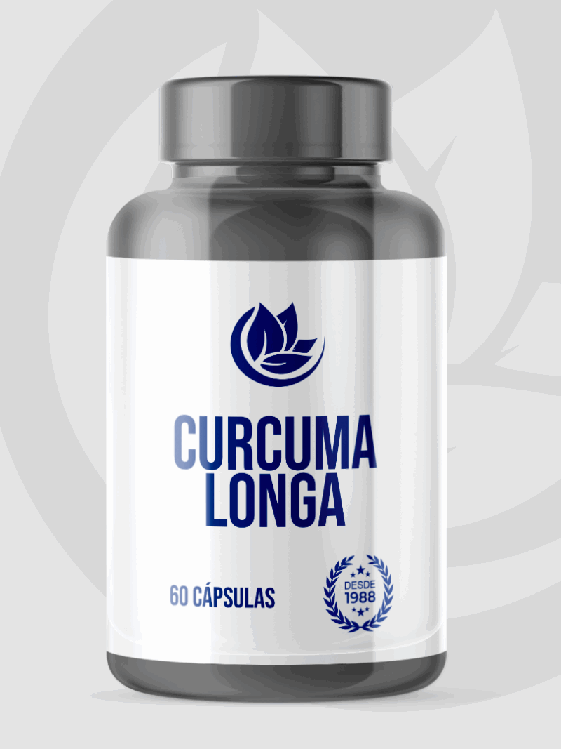 Cúrcuma longa 500mg 60 cápsulas