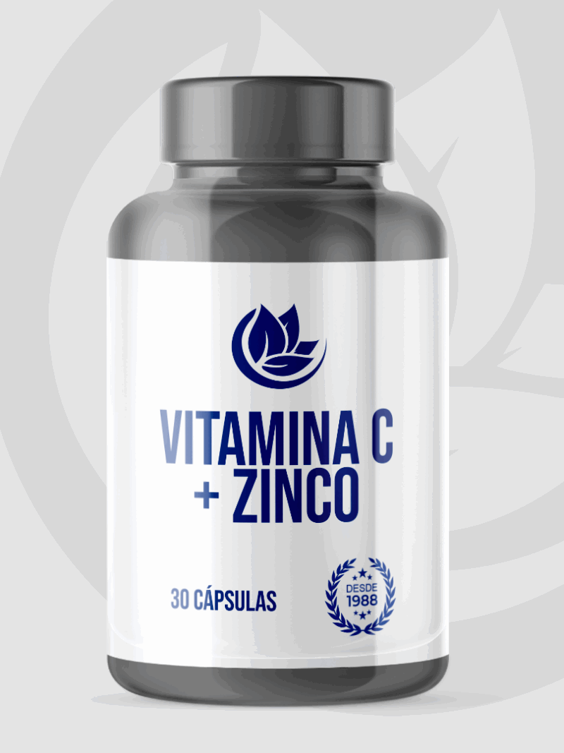 Vitamina C com Zinco 30 cápsulas