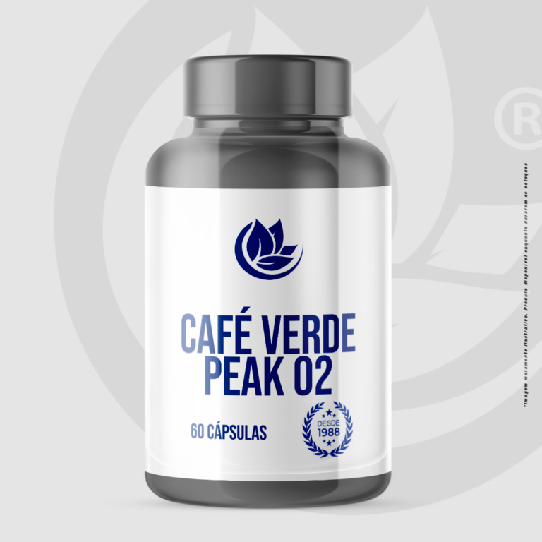 Café Verde 400mg + Peak O2 - 60 cápsulas