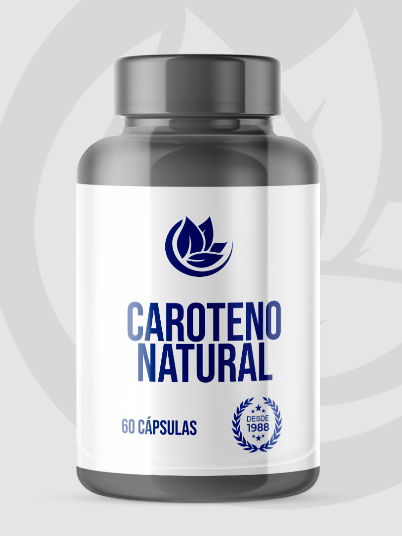 Caroteno Natural 60 cápsulas