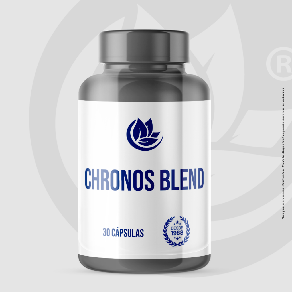 Chronos Blend (cápsulas anti cabelos brancos) 30 cápsulas