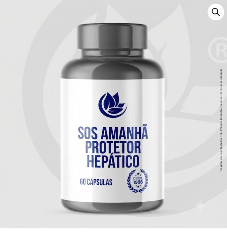 SOS Amanhã - Protetor Hepático 60 cápsulas