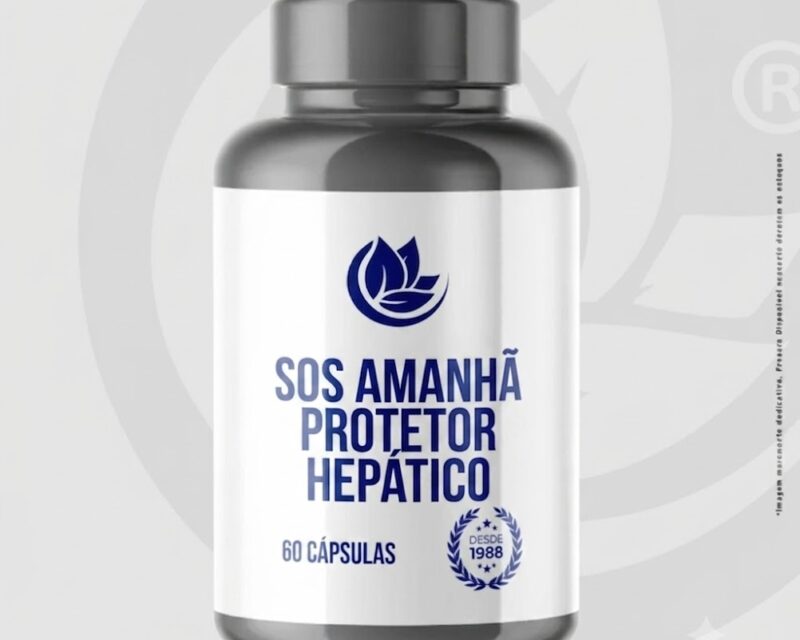 SOS Amanhã - Protetor Hepático 60 cápsulas