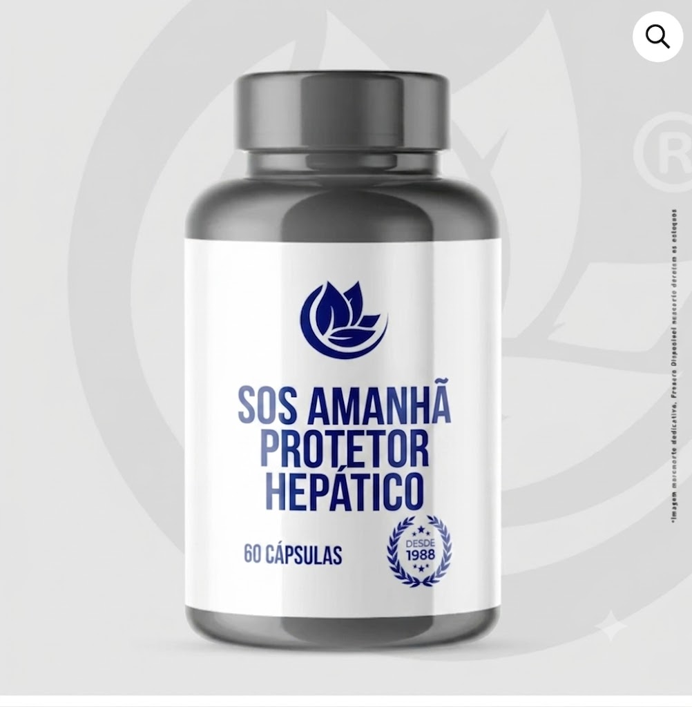SOS Amanhã - Protetor Hepático 60 cápsulas